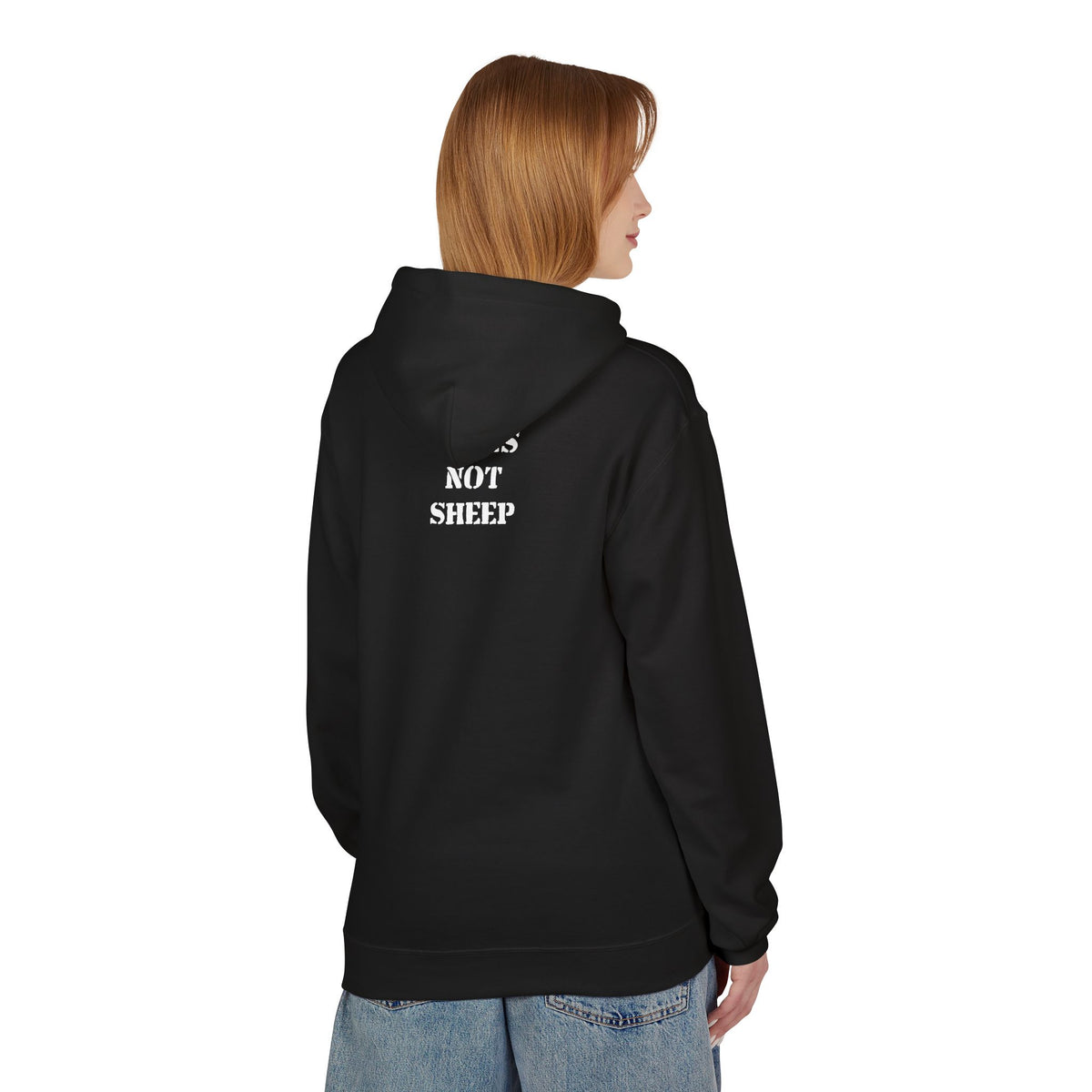Lions Not Sheep "Cross Guns" Softstyle Fleece Hoodie