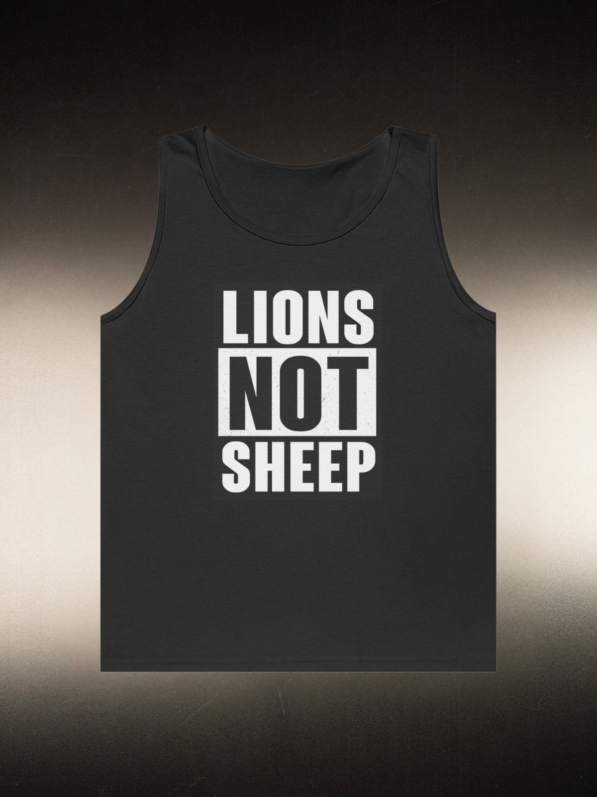 Lions Not Sheep &quot;Straight Outta&quot; Tank