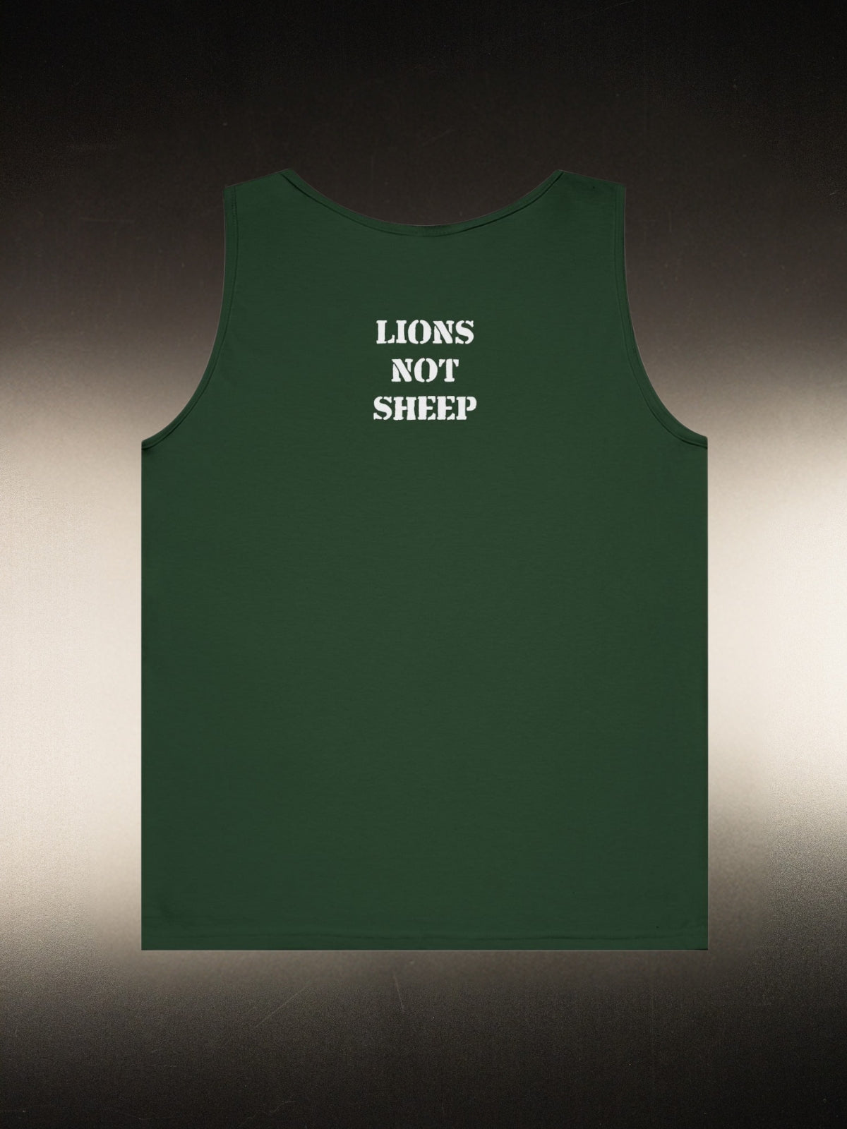 Lions Not Sheep &quot;Iron Lions&quot; Tank