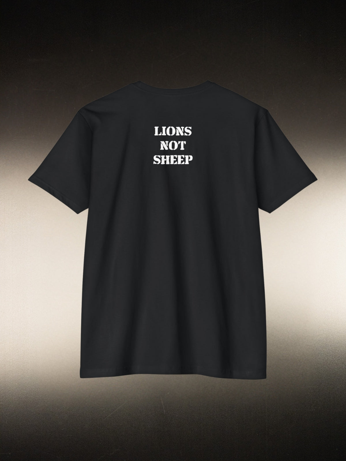 Lions Not Sheep &quot;Apparel Co.&quot; Unisex Tee