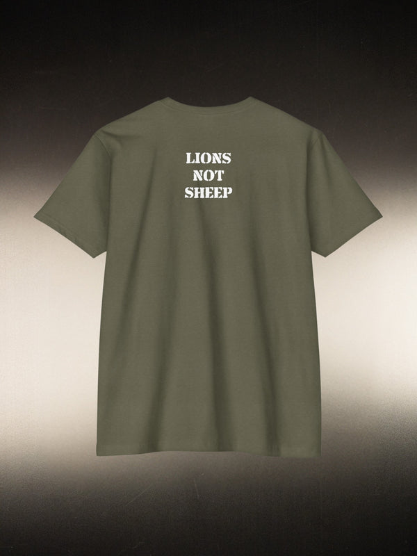 Lions Not Sheep “American Hero” Tee