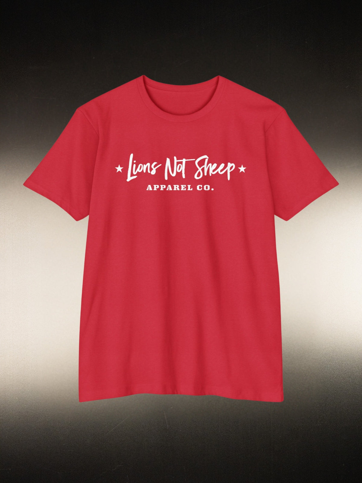 Lions Not Sheep &quot;Apparel Co.&quot; Unisex Tee