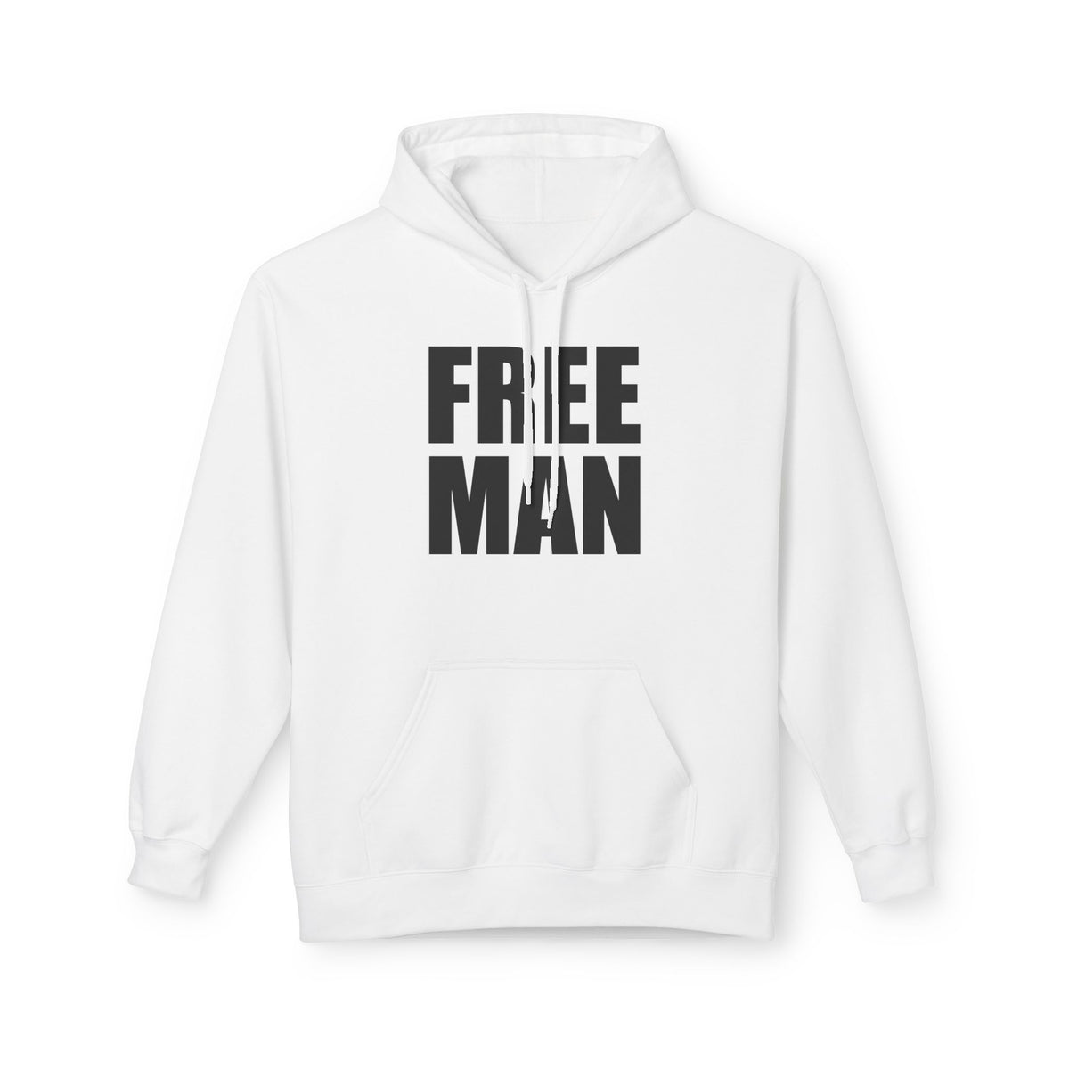 Lions Not Sheep "Free Man" Softstyle Fleece Hoodie