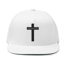 Lions Not Sheep "Cross" Flat Bill Hat - Light Version Old