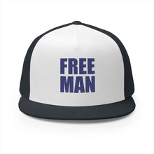 Lions Not Sheep "Free Man" 5 Panel Trucker Hat - Light Version Old