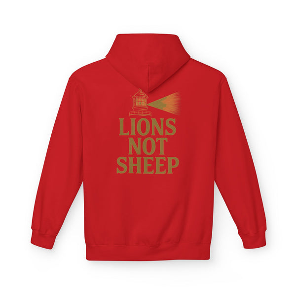 Lions Not Sheep "Watchtower" Softstyle Fleece Hoodie