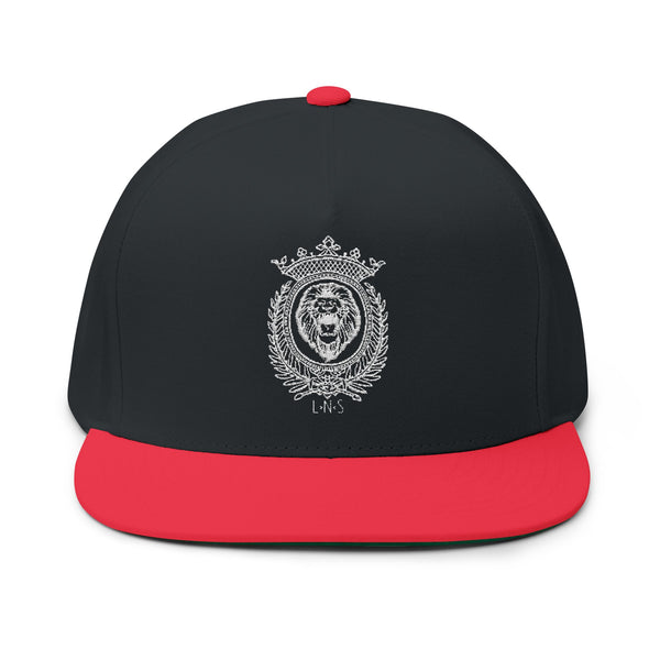 Lions Not Sheep "Royal" Flat Bill Hat - Dark Version Old