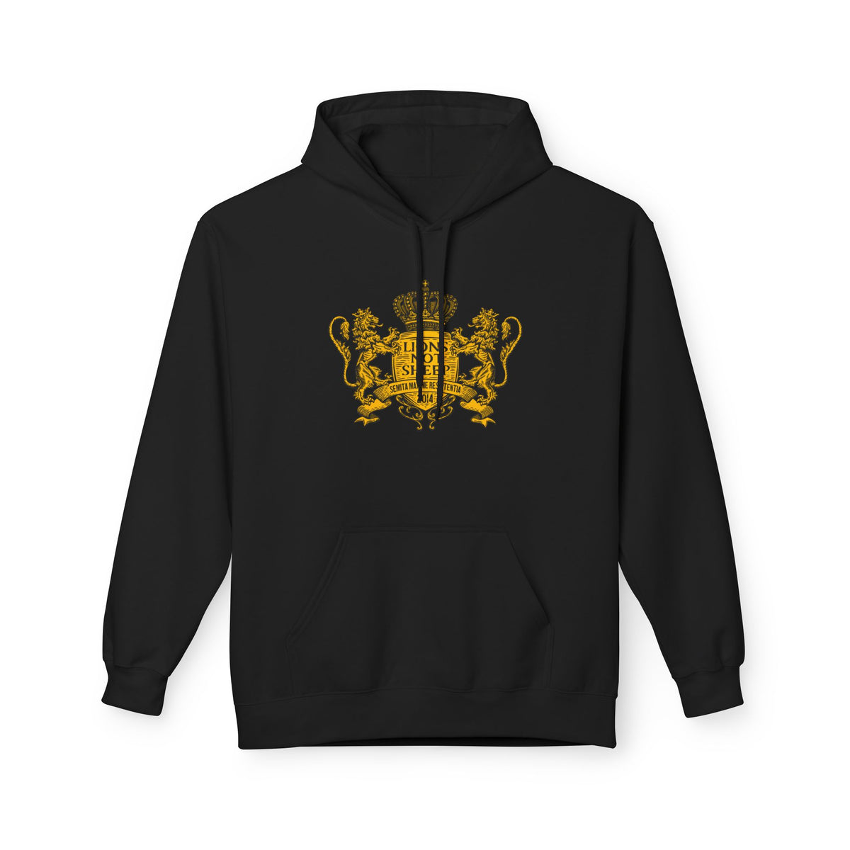 Lions Not Sheep "Coat of Arms" Softstyle Fleece Hoodie