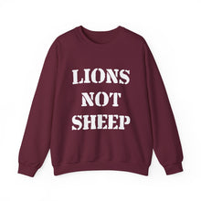 Lions Not Sheep "OG" Unisex Crewneck Sweatshirt