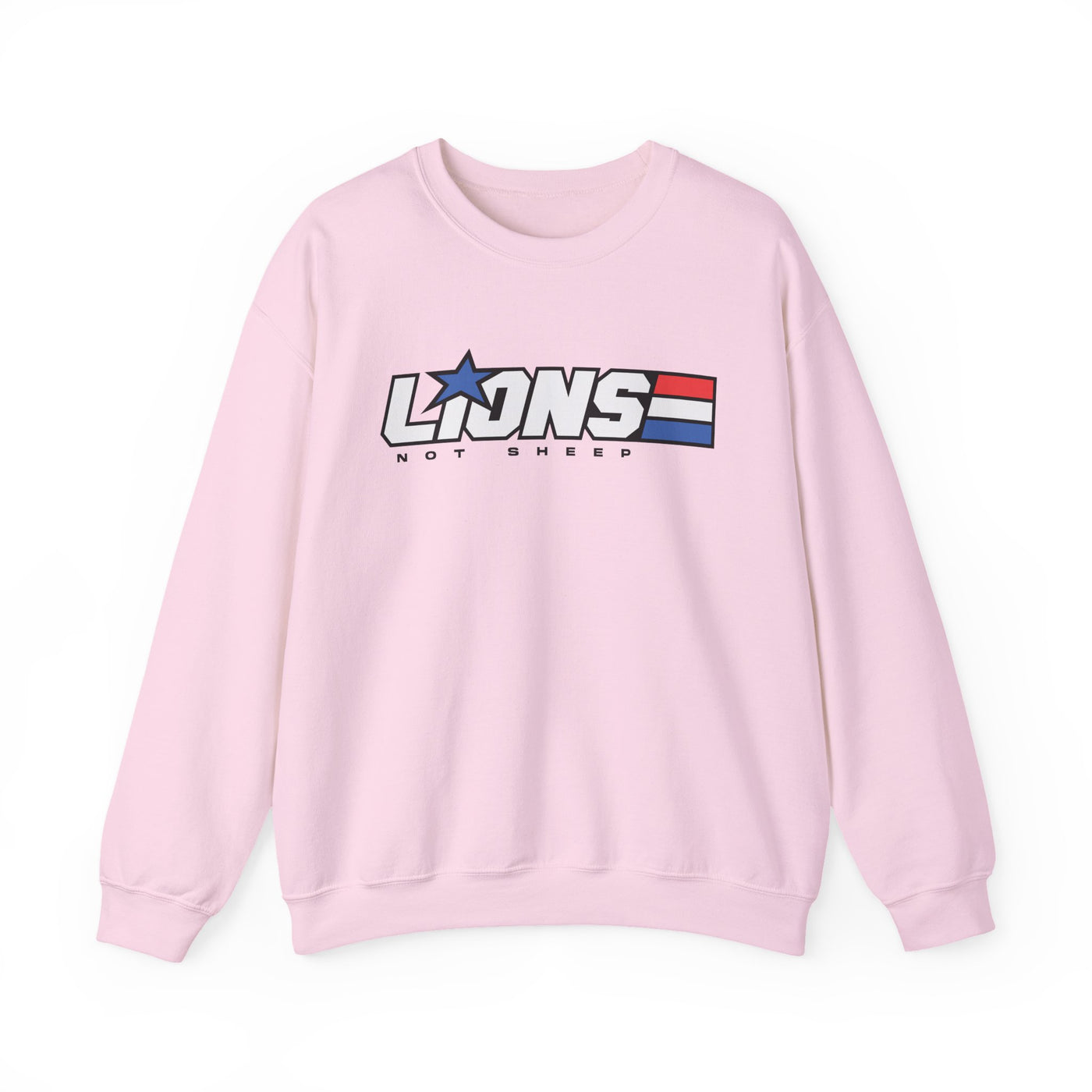 Lions Not Sheep "American Hero" Unisex Crewneck Sweatshirt