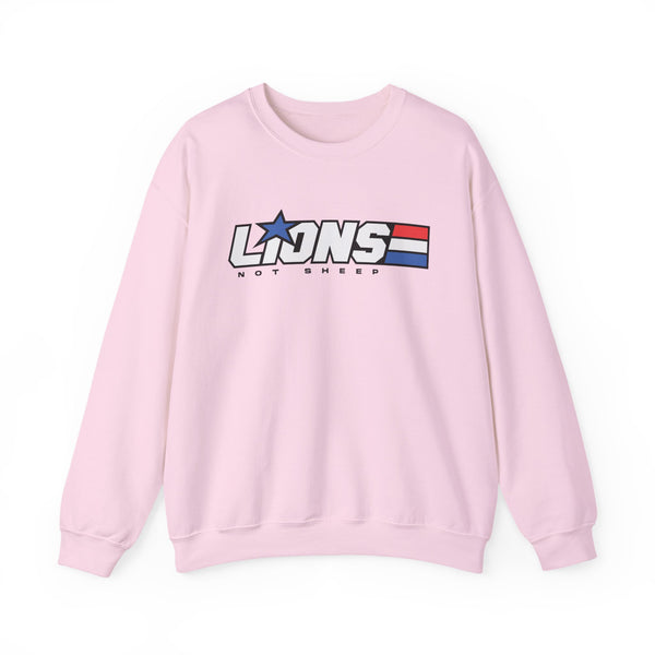 Lions Not Sheep "American Hero" Unisex Crewneck Sweatshirt