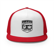 Lions Not Sheep "Crest" 5 Panel Trucker Hat - Light Version Old