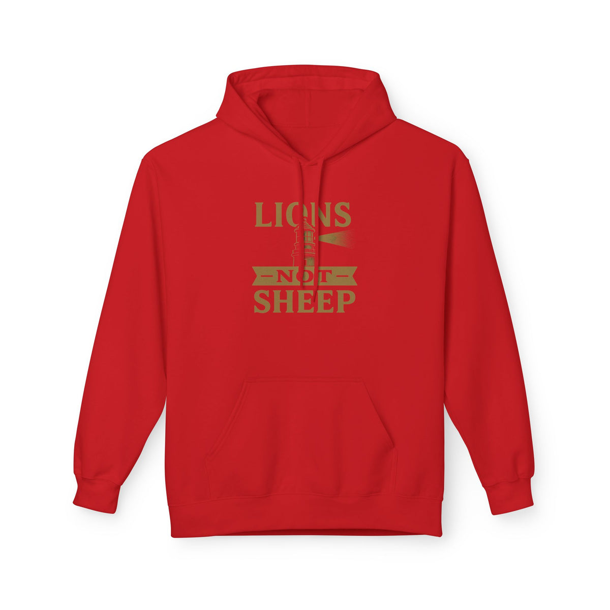 Lions Not Sheep "Watchtower" Softstyle Fleece Hoodie