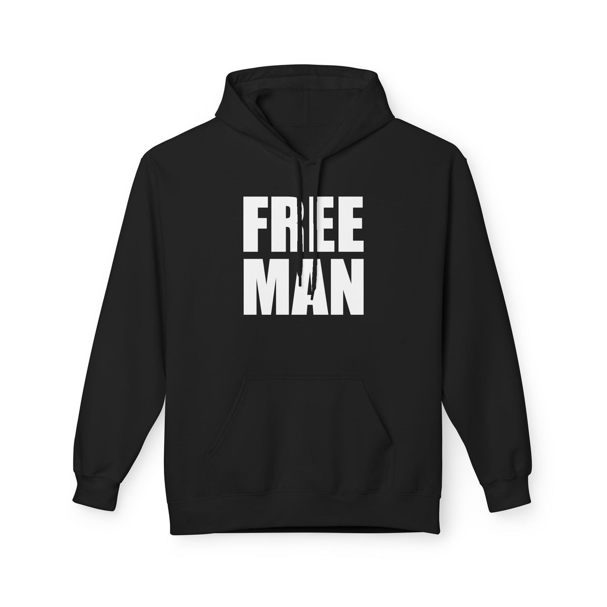 Lions Not Sheep "Free Man" Softstyle Fleece Hoodie
