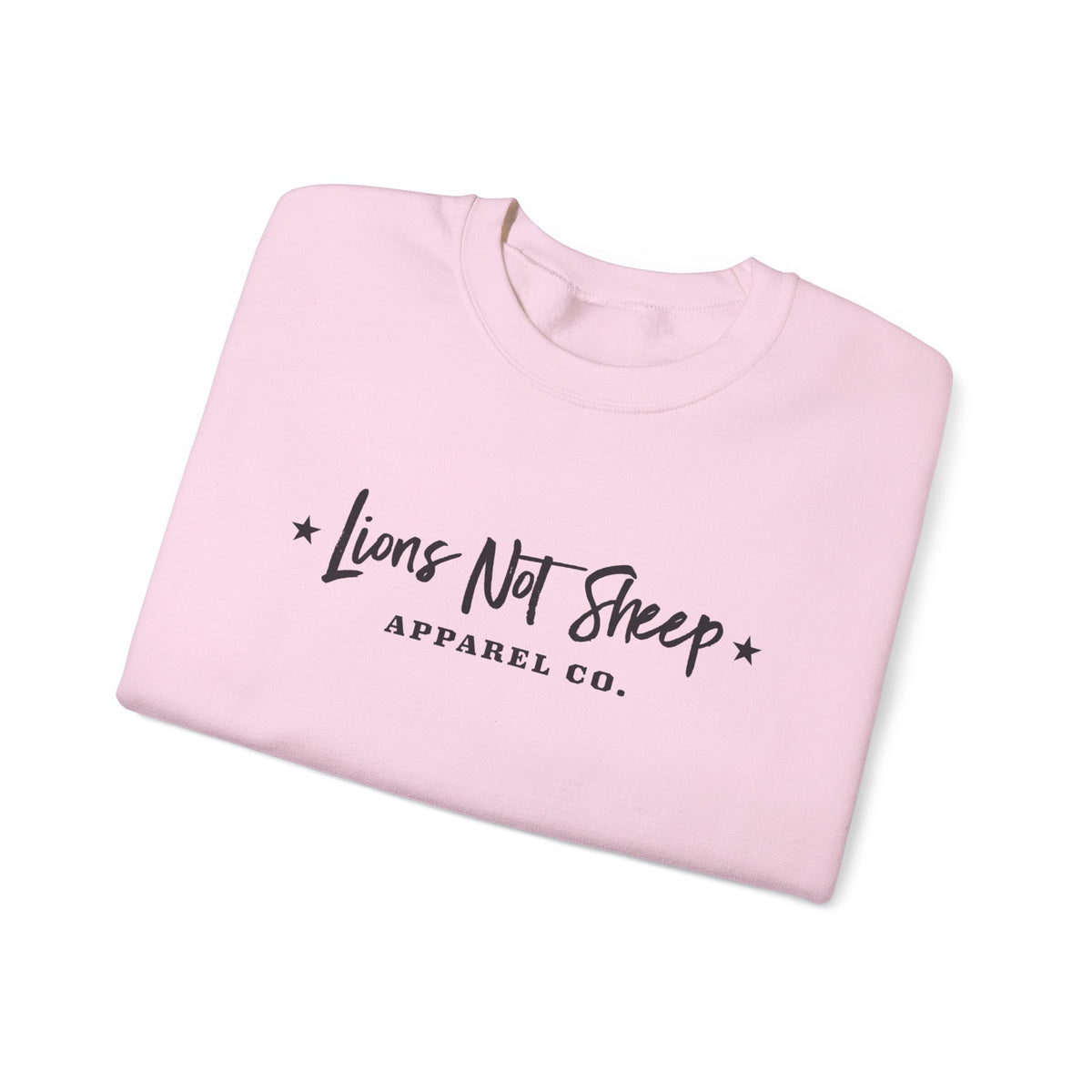 Lions Not Sheep "Apparel Co." Unisex Crewneck Sweatshirt