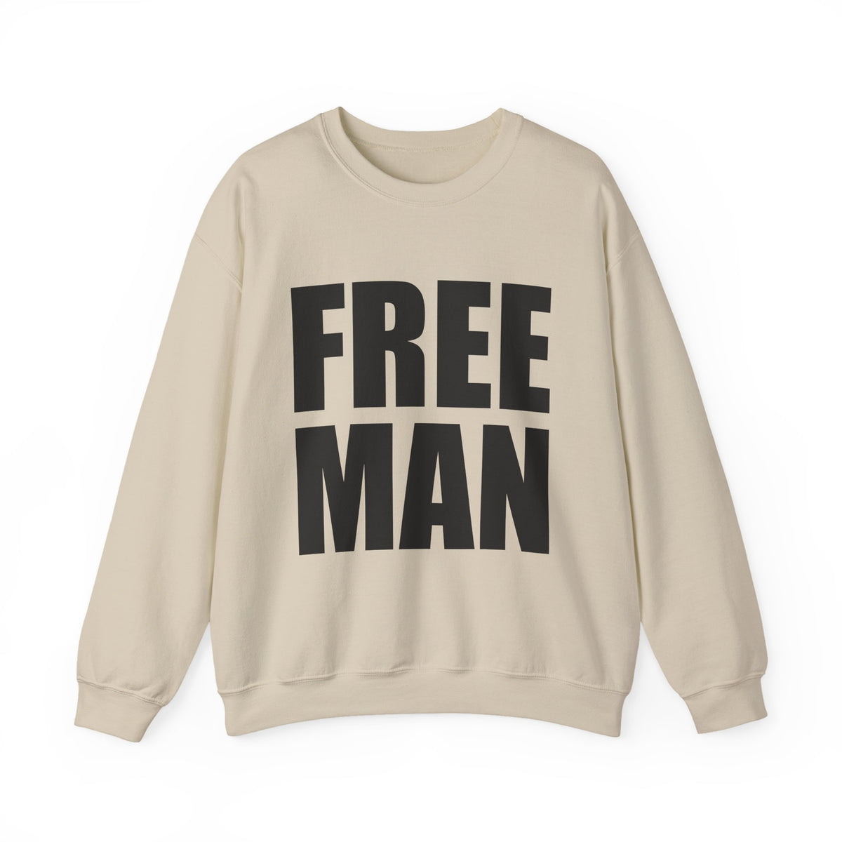 Lions Not Sheep "Free Man" Unisex Crewneck Sweatshirt