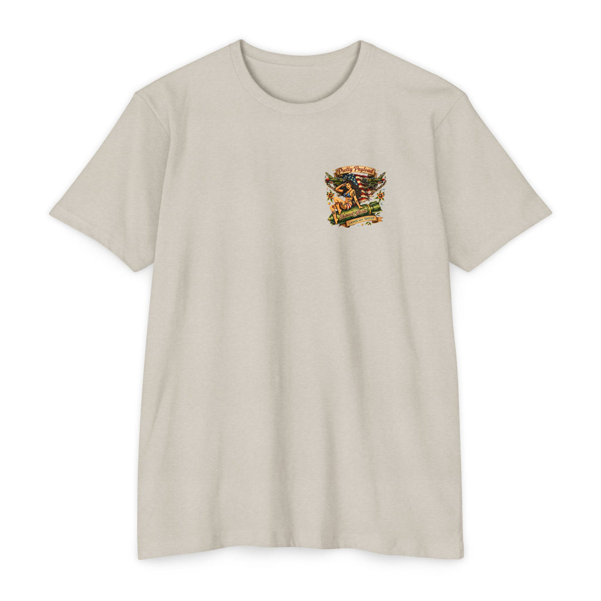 Lions Not Sheep "Pretty Payload" Tee