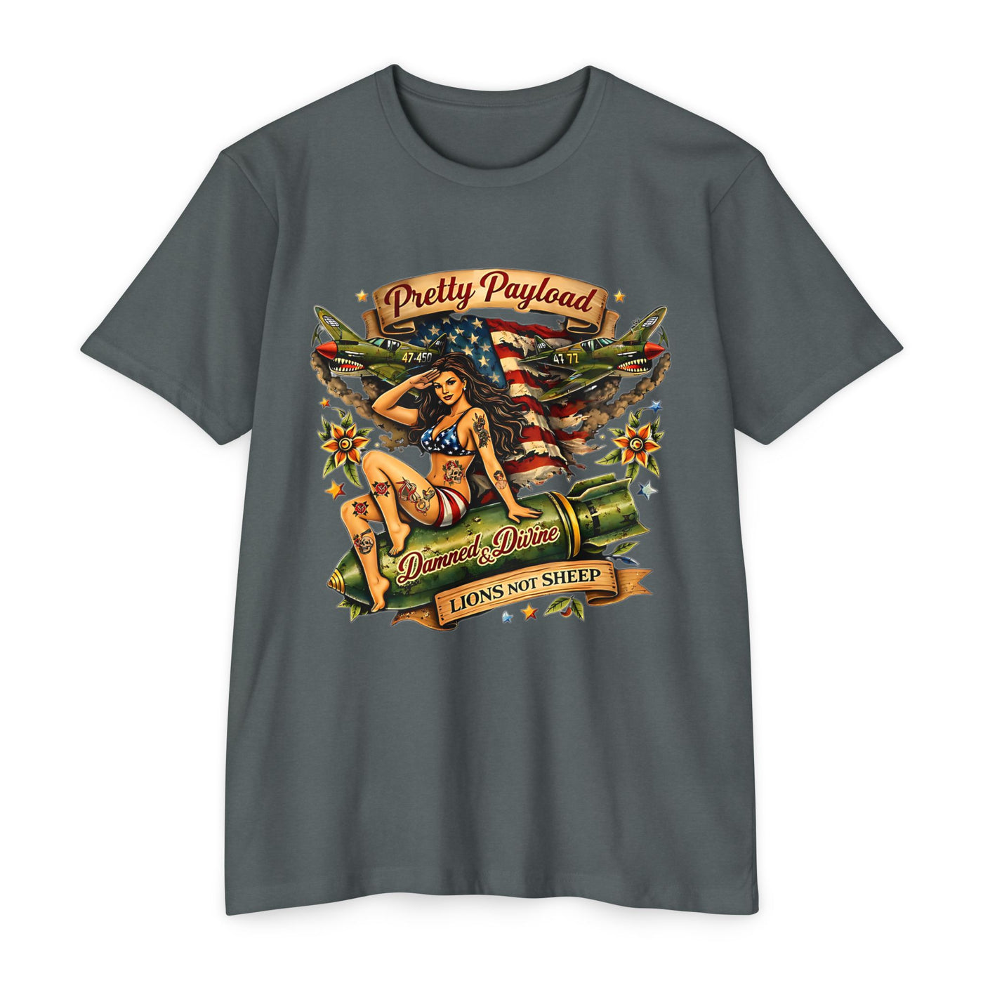 Lions Not Sheep "Pretty Payload" Tee