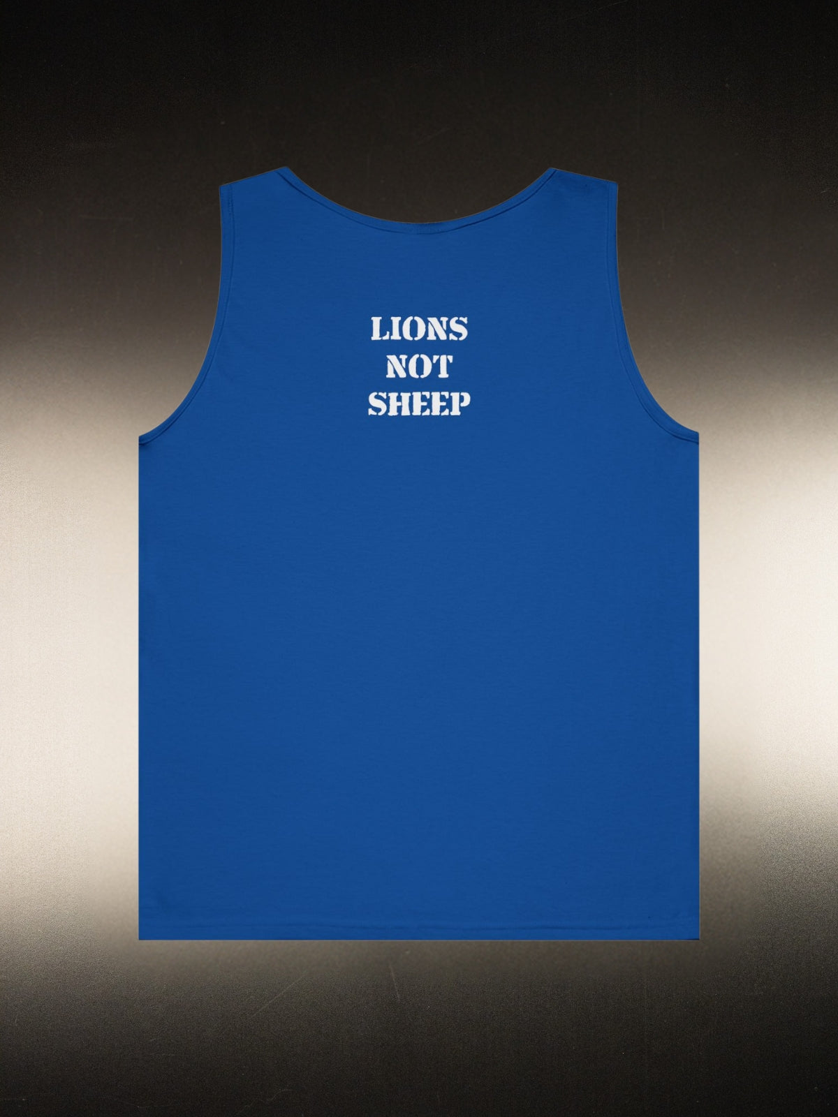 Lions Not Sheep &quot;Iron Lions&quot; Tank