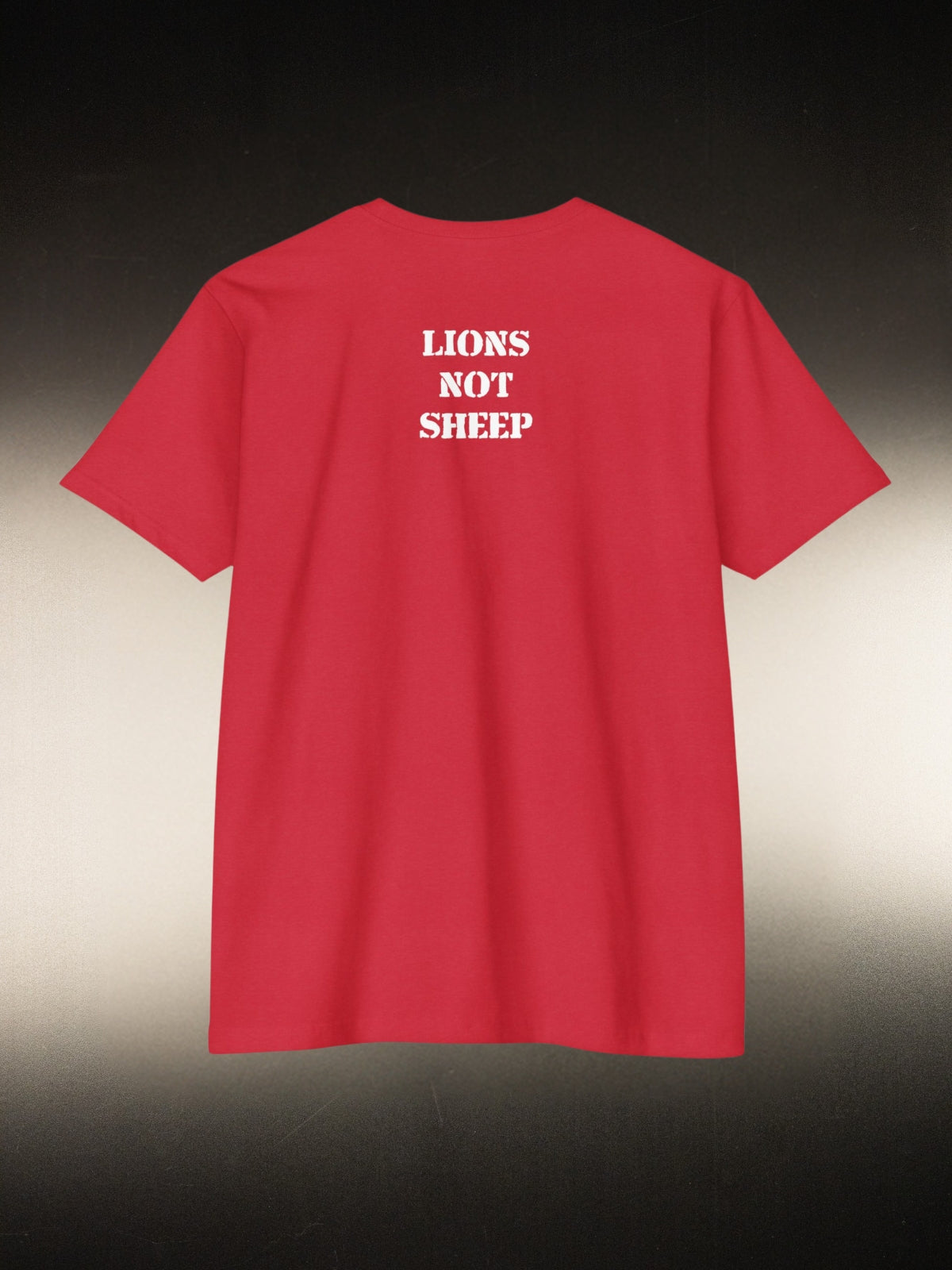Lions Not Sheep “Cross” Tee