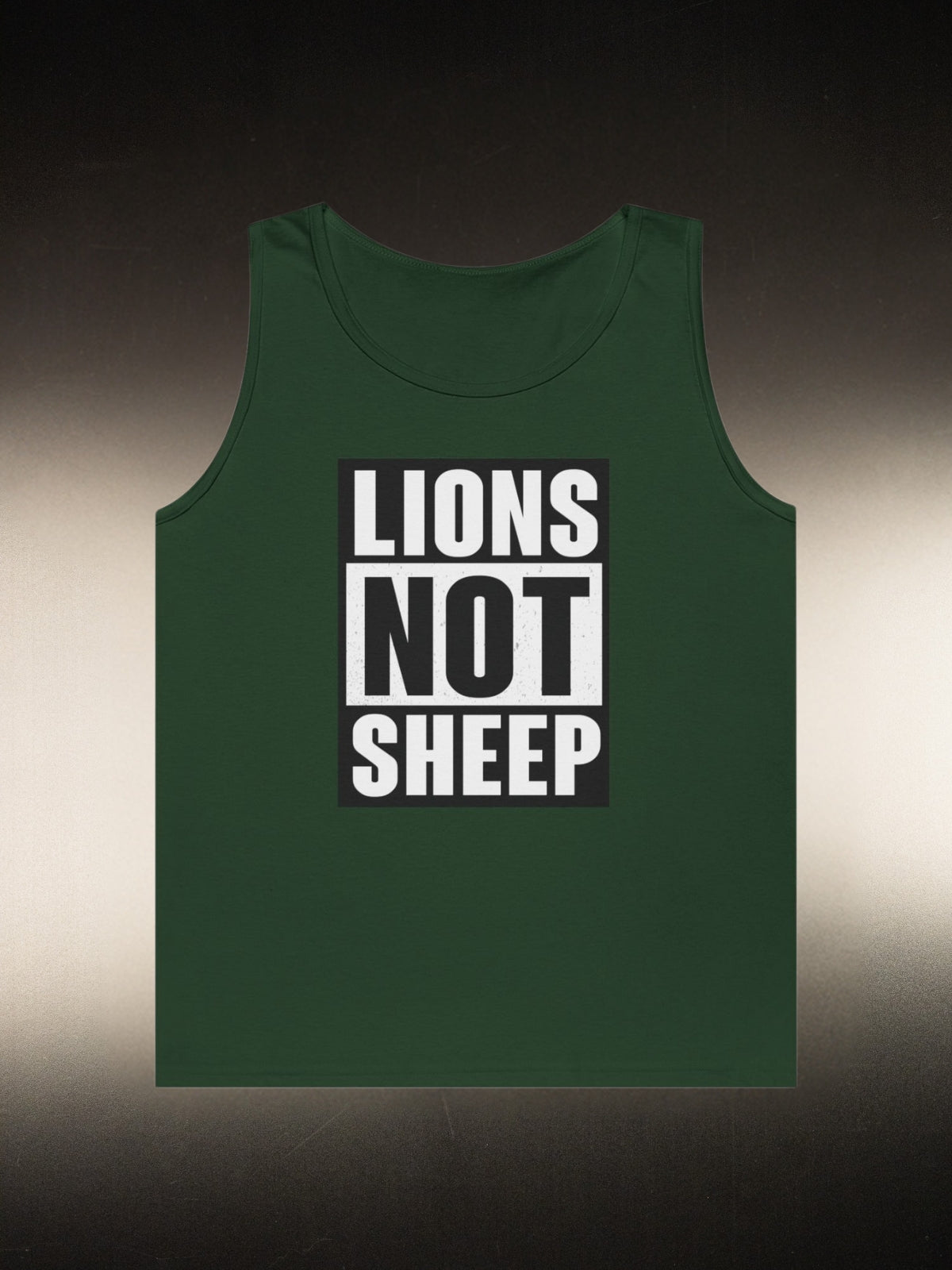 Lions Not Sheep "Straight Outta" Tank