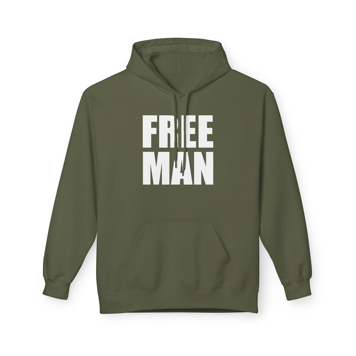 Lions Not Sheep "Free Man" Softstyle Fleece Hoodie
