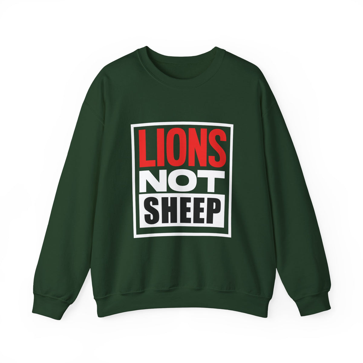 Lions Not Sheep "Street" Unisex Crewneck Sweatshirt