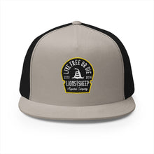 Lions Not Sheep "Live Free or Die" 5 Panel Trucker Hat Old