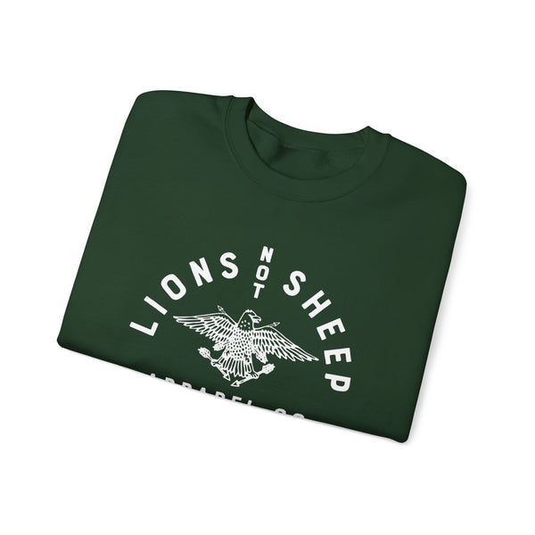 Lions Not Sheep "Vintage Eagle" Unisex Crewneck Sweatshirt