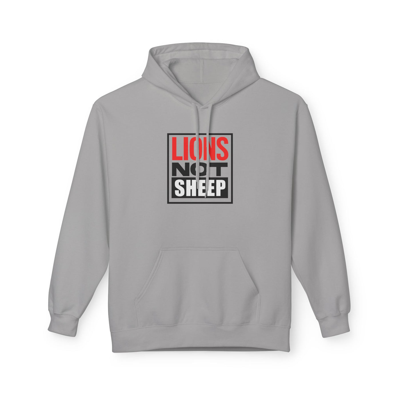 Lions Not Sheep "Street" Softstyle Fleece Hoodie