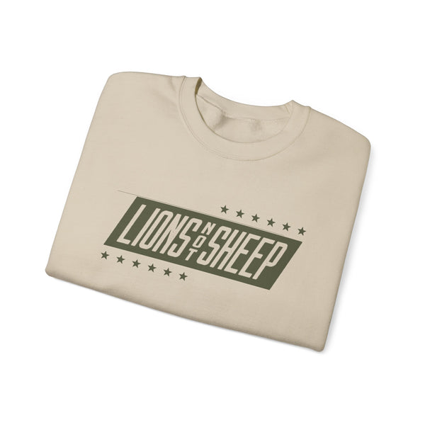 Lions Not Sheep "Brigade" Unisex Crewneck Sweatshirt