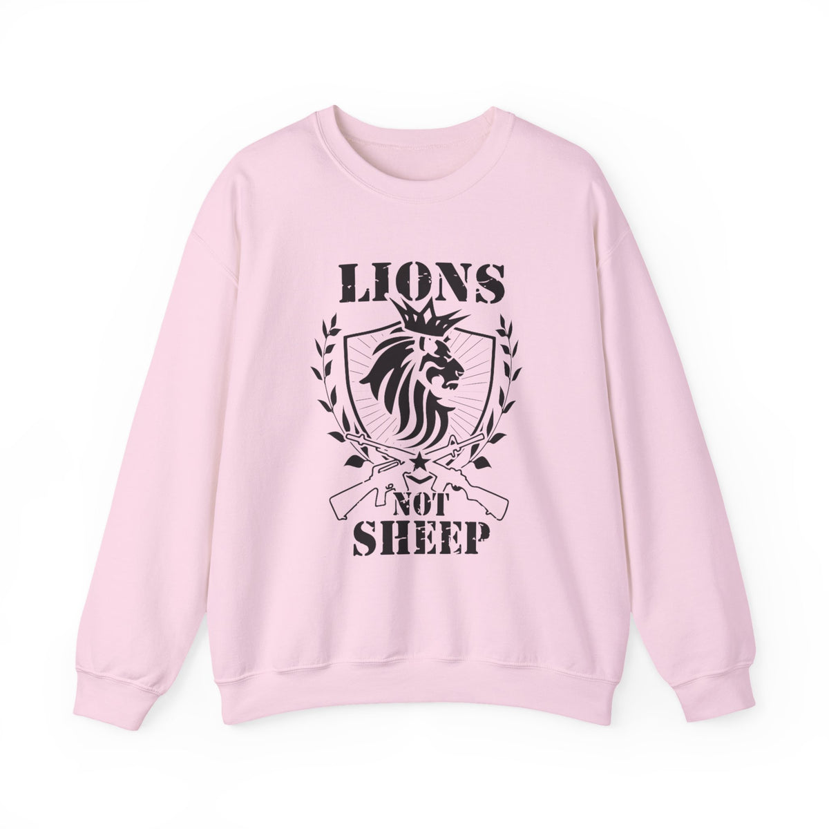Lions Not Sheep "Rifle" Unisex Crewneck Sweatshirt
