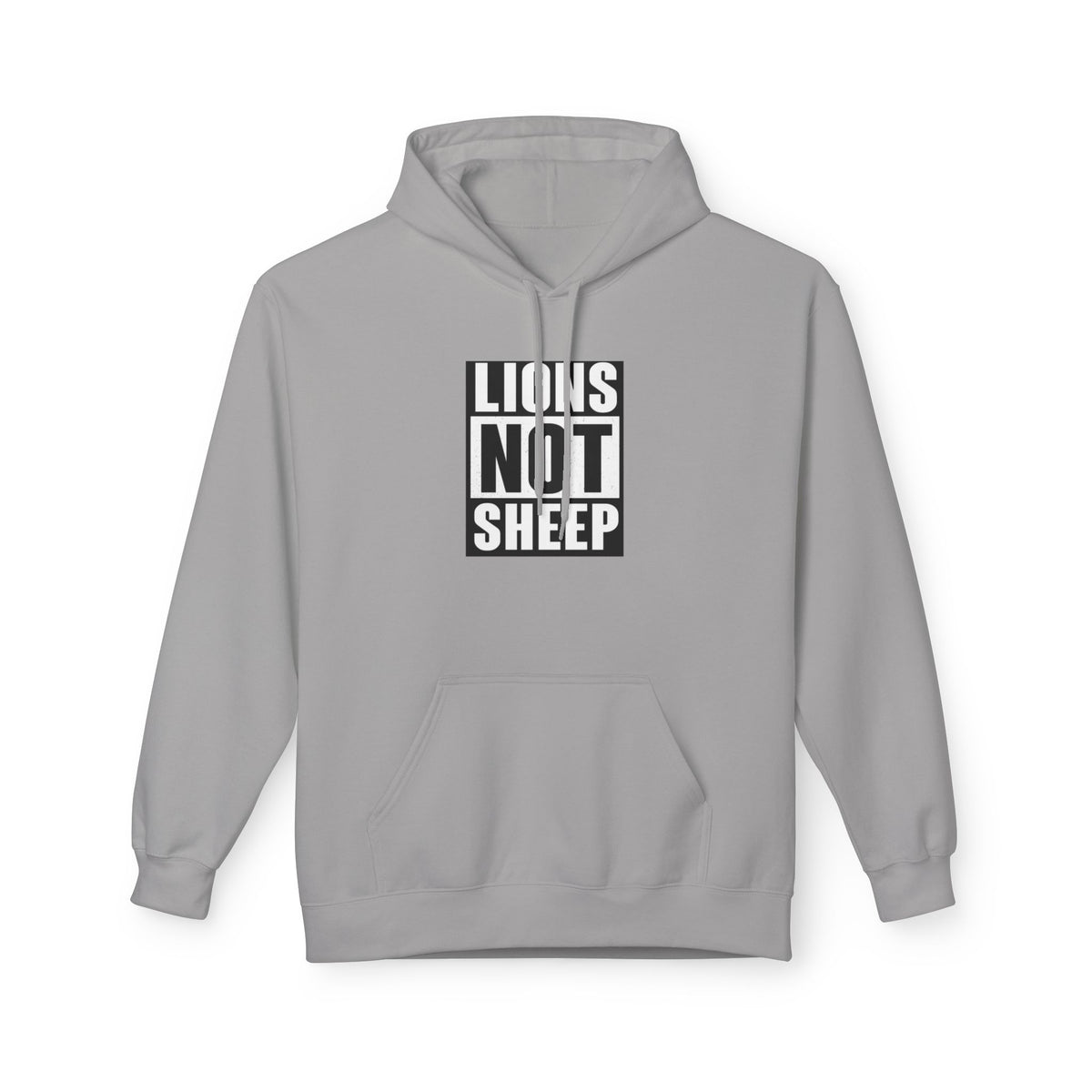 Lions Not Sheep "Straight Outta" Softstyle Fleece Hoodie