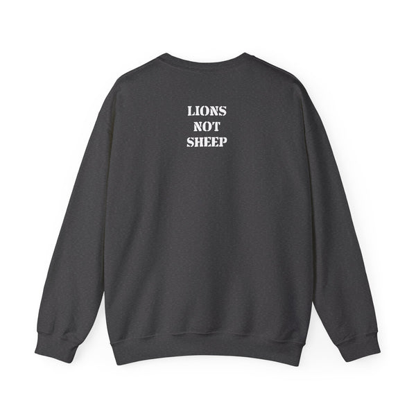 Lions Not Sheep "Shall not be Infringed" Unisex Crewneck Sweatshirt