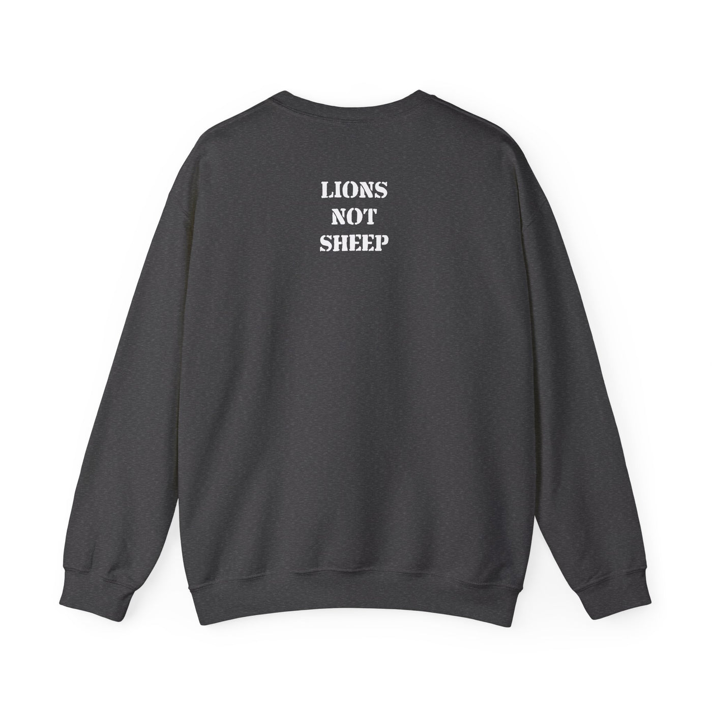 Lions Not Sheep "Free Man" Unisex Crewneck Sweatshirt