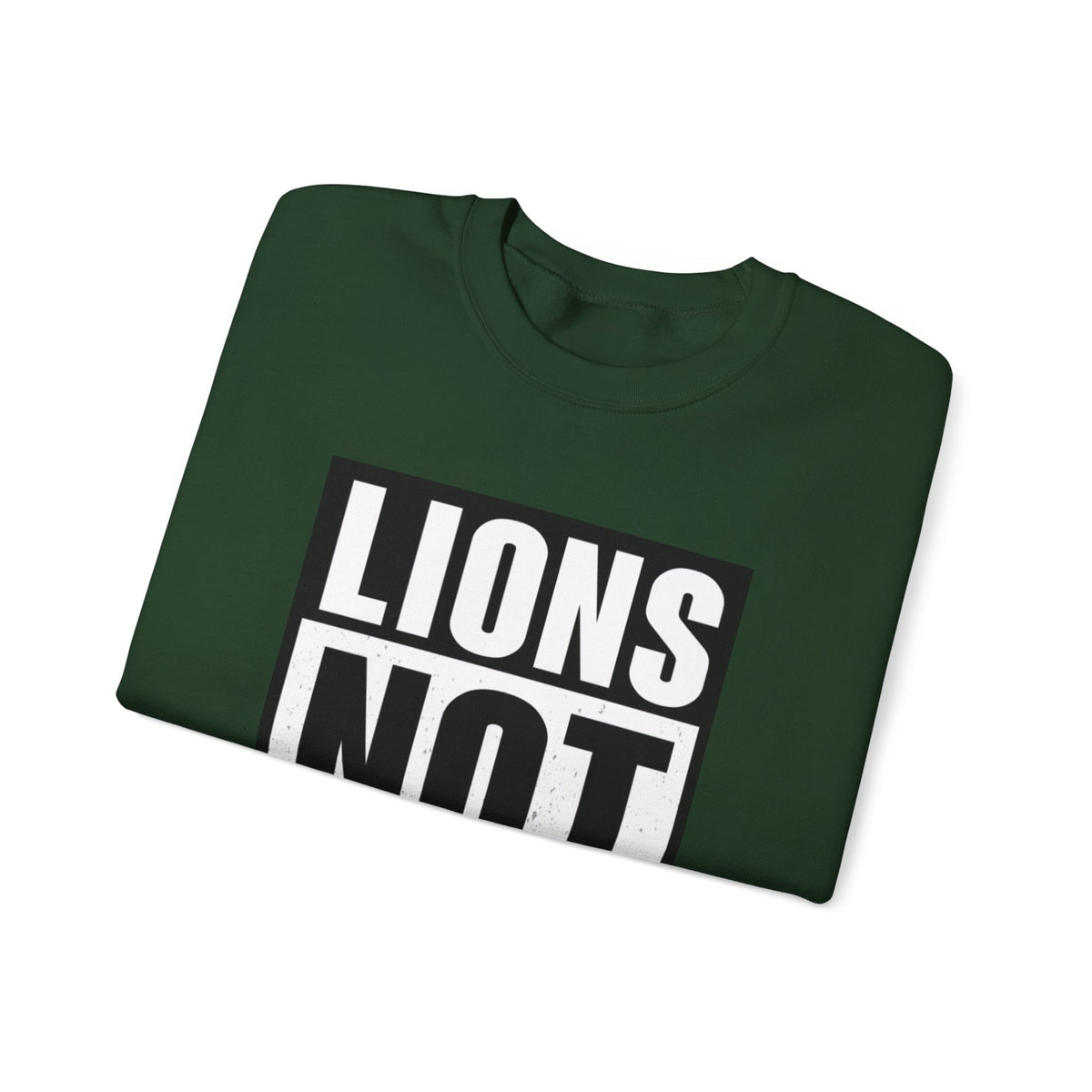Lions Not Sheep "Straight Outta" Unisex Crewneck Sweatshirt