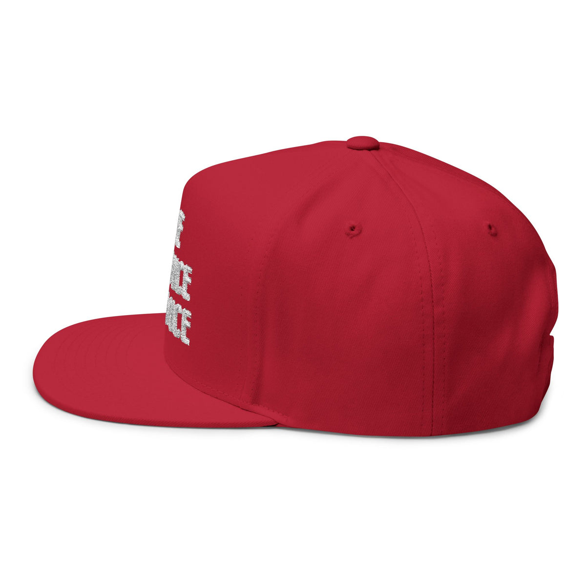 Lions Not Sheep &quot;Give Violence A Chance&quot; Flat Bill Hat - Dark Version