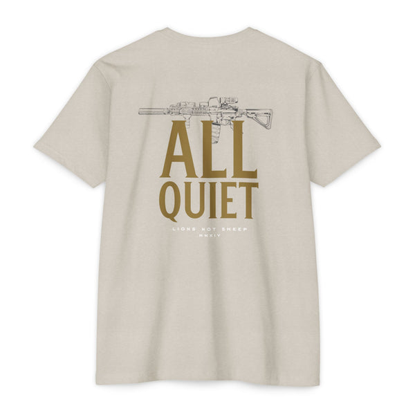 Lions Not Sheep "All Quiet" Tee