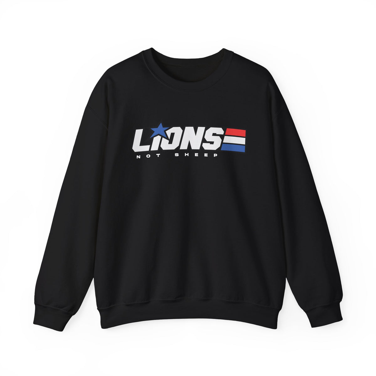 Lions Not Sheep "American Hero" Unisex Crewneck Sweatshirt