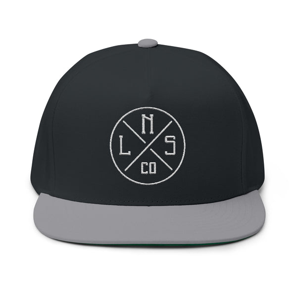 Lions Not Sheep "Icon" Flat Bill Hat - Dark Version Old