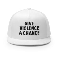 Lions Not Sheep "Give Violence A Chance" 5 Panel Trucker Hat - Light Version Old
