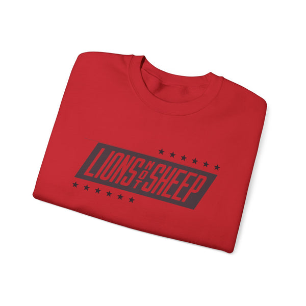 Lions Not Sheep "Brigade" Unisex Crewneck Sweatshirt