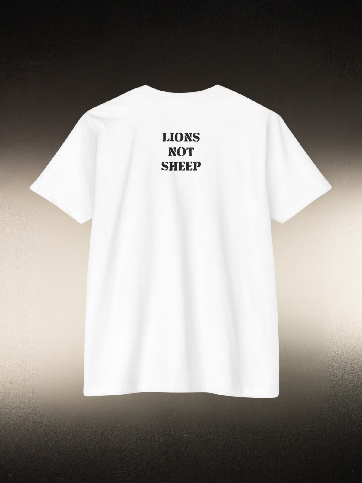 Lions Not Sheep &quot;Apparel Co.&quot; Unisex Tee
