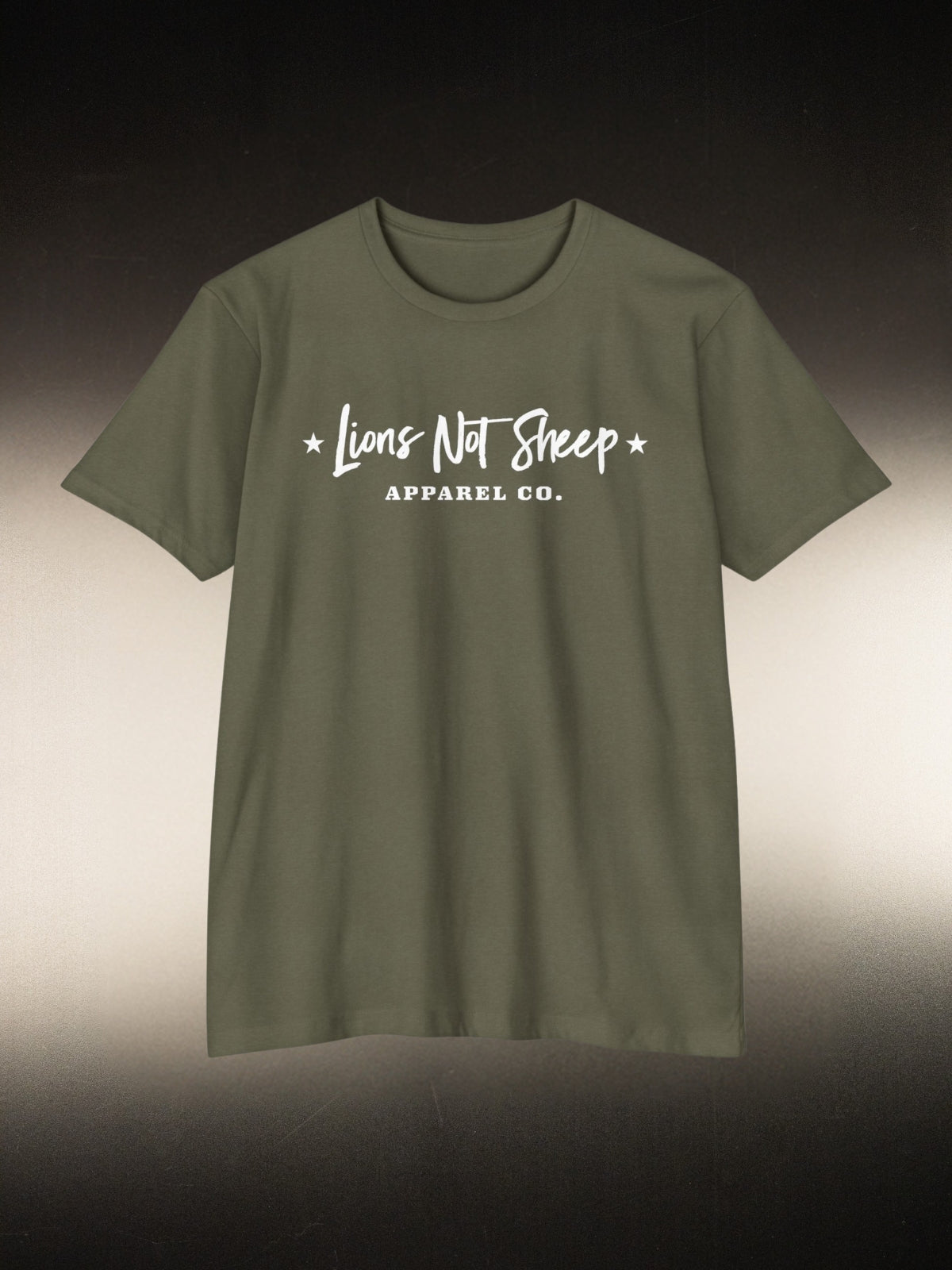 Lions Not Sheep &quot;Apparel Co.&quot; Unisex Tee