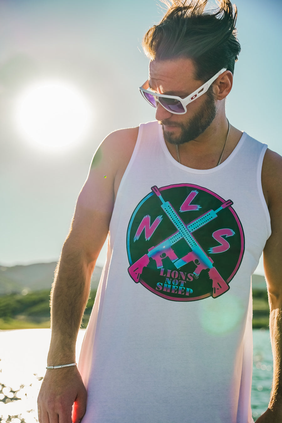 Lions Not Sheep "Neon" Tank
