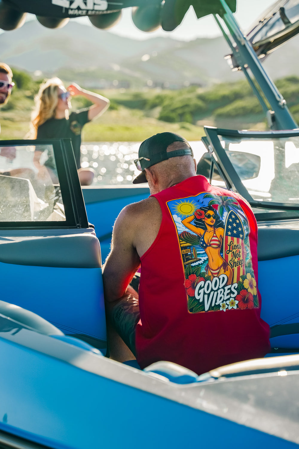 Lions Not Sheep "Good Vibes" Tank