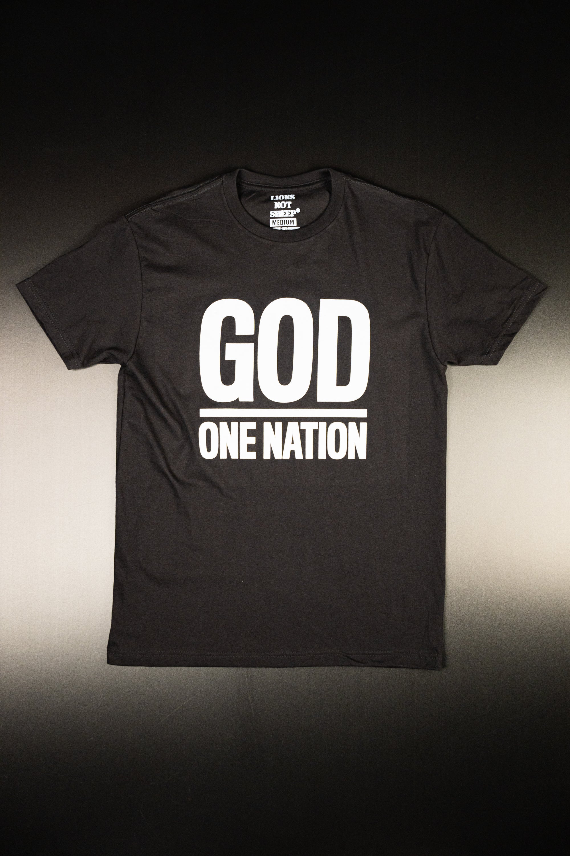 Lions Not Sheep "God's Nation" Tee - Lions Not Sheep ®