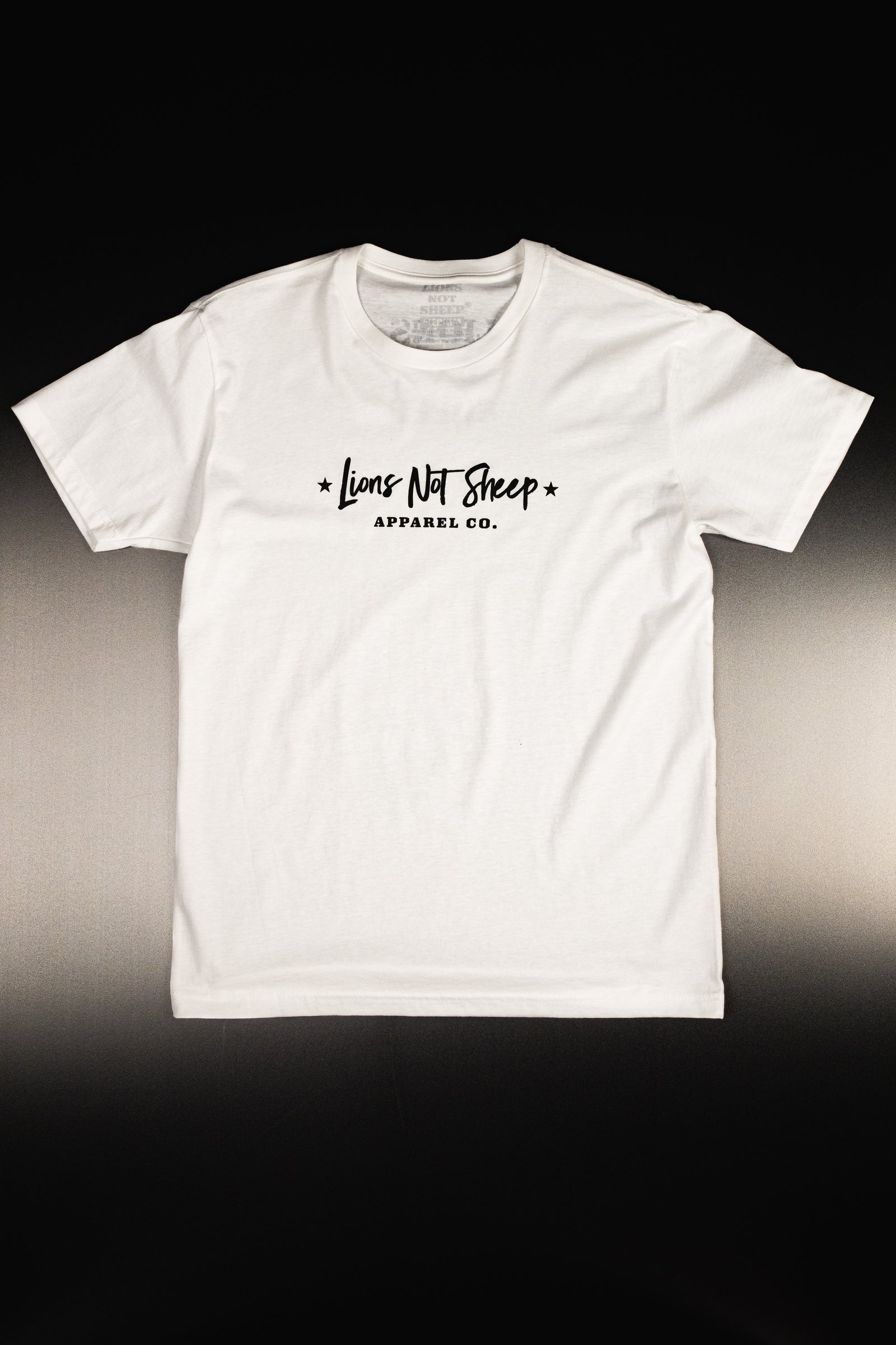 Lions Not Sheep "Apparel Co." Tee (Black or White) - Lions Not Sheep ®