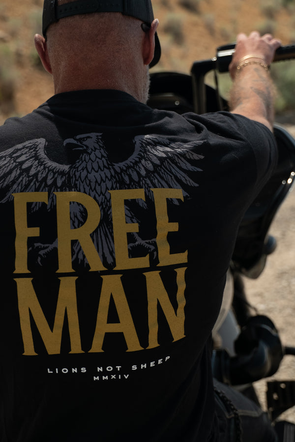 Lions Not Sheep "Free Man" Tee