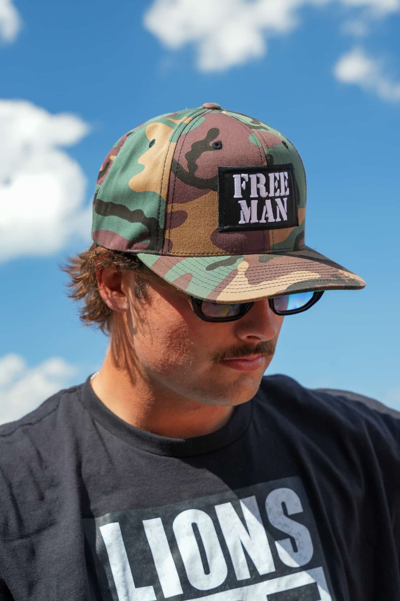 Lions Not Sheep "Free Man" SnapBack Hat